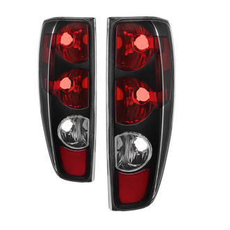 Spyder® - Driver and Passenger Side Black Euro Tail Lights