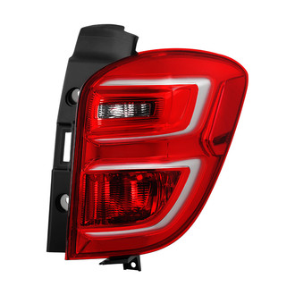Spyder® - Driver Side Chrome/Red Factory Style Tail Light