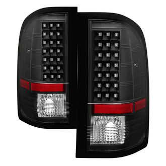 Spyder® - Driver and Passenger Side Black LED Tail Lights