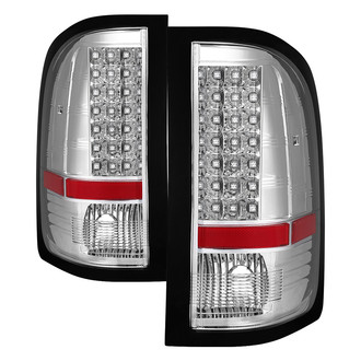 Spyder® - Driver and Passenger Side Chrome LED Tail Lights