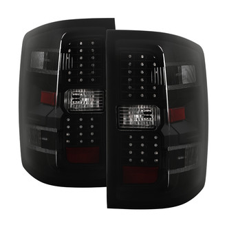 Spyder® - Driver and Passenger Side Black/Smoke LED Tail Lights