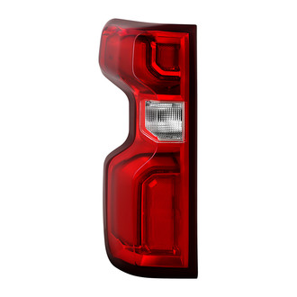 Spyder® - Driver Side Chrome/Red Factory Style LED Tail Light