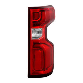 Spyder® - Passenger Side Chrome/Red Factory Style LED Tail Light