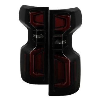 Spyder® - Driver and Passenger Side Black/Smoke Fiber Optic LED Tail Lights