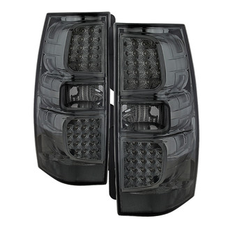 Spyder® - Driver and Passenger Side Chrome/Smoke LED Tail Lights