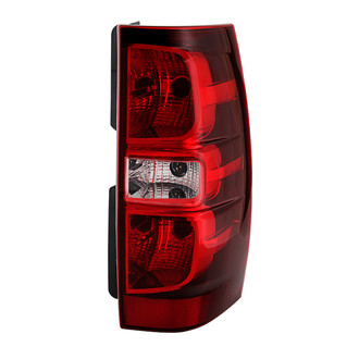 Spyder® - Passenger Side Chrome/Red Factory Style Tail Light