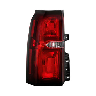Spyder® - Driver Side Chrome/Red Factory Style LED Tail Light