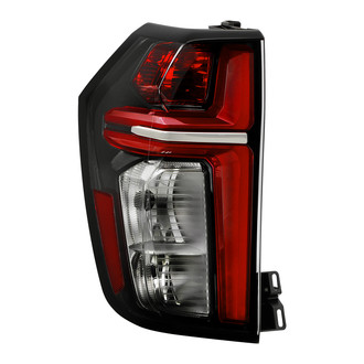 Spyder® - Driver Side Chrome/Red Factory Style LED Tail Light