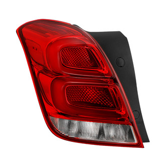 Spyder® - Driver Side Black/Red Factory Style LED Tail Light