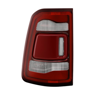 Spyder® - Driver Side Chrome/Red Factory Style LED Tail Light
