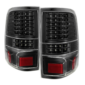 Spyder® - Driver and Passenger Side Black LED Tail Lights