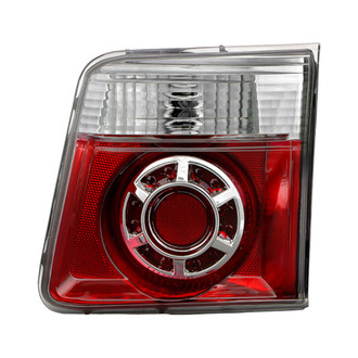 Spyder® - Passenger Side Inner Chrome/Red Factory Style LED Tail Light