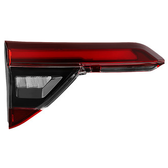 Spyder® - Driver Side Inner Black/Red Factory Style Fiber Optic LED Tail Light