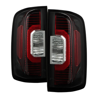 Spyder® - Driver and Passenger Side Black Euro Tail Lights
