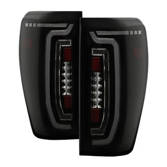 Spyder® - Driver and Passenger Side Black/Smoke Fiber Optic LED Tail Lights