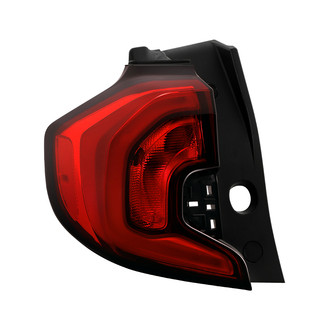 Spyder® - Driver Side Black/Red Factory Style Fiber Optic LED Tail Light