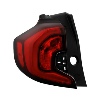 Spyder® - Driver Side Black/Red Factory Style Fiber Optic LED Tail Light