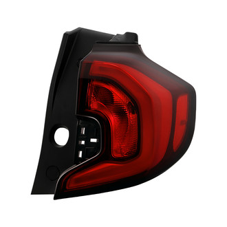 Spyder® - Passenger Side Black/Red Factory Style Fiber Optic LED Tail Light