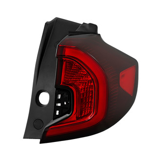 Spyder® - Passenger Side Black/Red Factory Style LED Tail Light