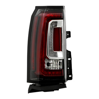 Spyder® - Driver Side Black/Chrome Red Factory Style LED Tail Light