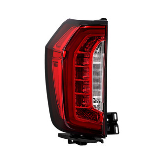 Spyder® - Driver Side Chrome/Red Factory Style LED Tail Light
