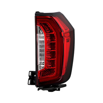 Spyder® - Passenger Side Chrome/Red Factory Style LED Tail Light