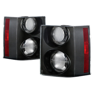 Spyder® - Driver and Passenger Side Black LED Tail Lights