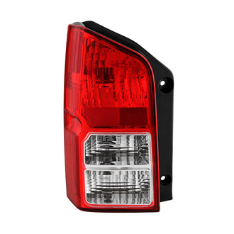 Spyder® - Driver Side Chrome/Red Factory Style Tail Light