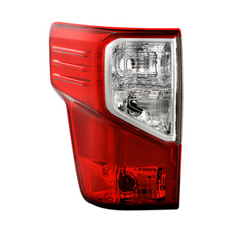 Spyder® - Driver Side Chrome/Red Factory Style Tail Light