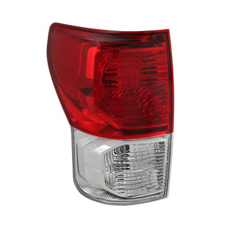 Spyder® - Driver Side Chrome/Red Factory Style Tail Light