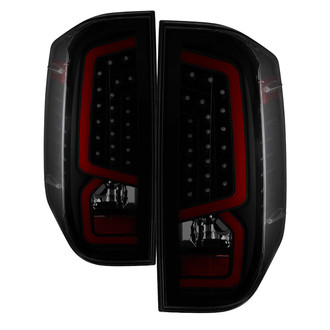 Spyder® - Driver and Passenger Side Black/Smoke Fiber Optic LED Tail Lights