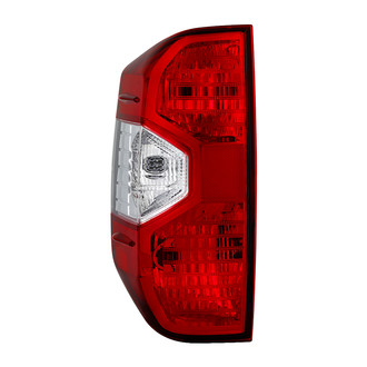 Spyder® - Driver Side Chrome/Red Factory Style Tail Light