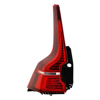 Spyder® - Driver Side Outer Chrome/Red Factory Style Tail Light