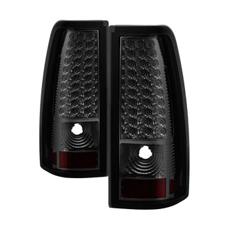 Spyder® - Driver and Passenger Side Chrome/Smoke LED Tail Lights