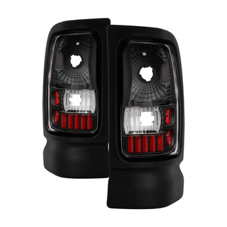 Spyder® - Driver and Passenger Side Black Euro Tail Lights