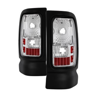 Spyder® - Driver and Passenger Side Chrome Euro Tail Lights