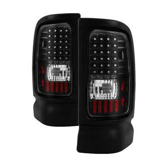 Spyder® - Driver and Passenger Side Black LED Tail Lights