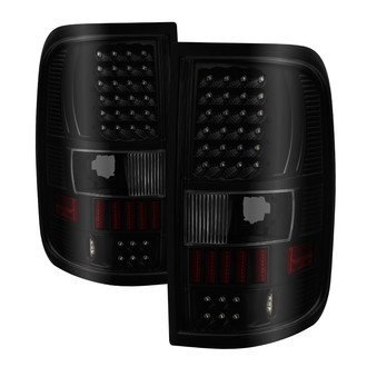 Spyder® - Driver and Passenger Side Black/Smoke LED Tail Lights