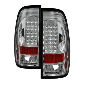 Spyder® - Driver and Passenger Side Chrome LED Tail Lights