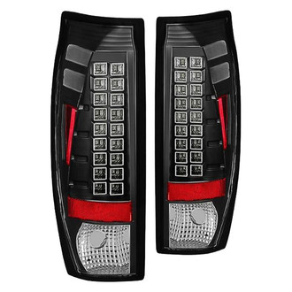 Spyder® - Driver and Passenger Side Black LED Tail Lights
