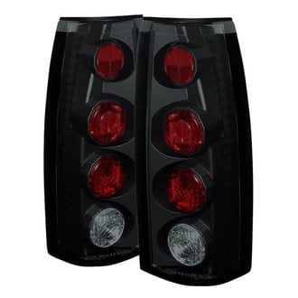 Spyder® - Driver and Passenger Side Black Red/Smoke Euro Tail Lights