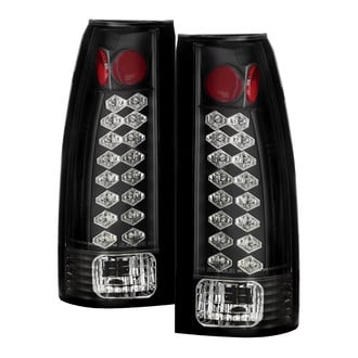 Spyder® - Driver and Passenger Side Black LED Tail Lights