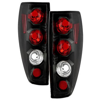 Spyder® - Driver and Passenger Side Black/Red Euro Tail Lights