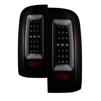 Spyder® - Driver and Passenger Side Black/Smoke Fiber Optic LED Tail Lights
