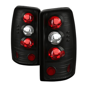 Spyder® - Driver and Passenger Side Black/Red Euro Tail Lights