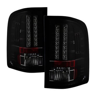 Spyder® - Driver and Passenger Side Black/Smoke LED Tail Lights
