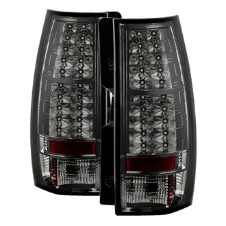 Spyder® - Driver and Passenger Side Chrome/Smoke LED Tail Lights