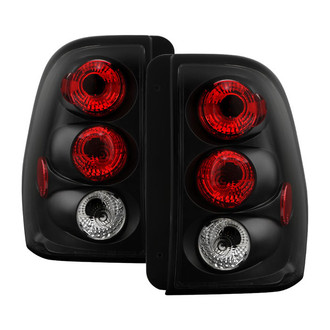 Spyder® - Driver and Passenger Side Black/Red Euro Tail Lights