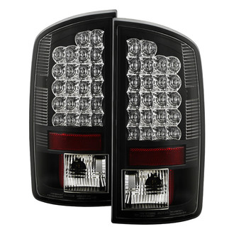 Spyder® - Driver and Passenger Side Black LED Tail Lights