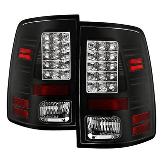 Spyder® - Driver and Passenger Side Black LED Tail Lights